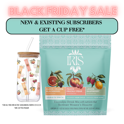 Electrolyte Drink Mixes for Women's Hormone Health- Monthly Supply (30 Pack)